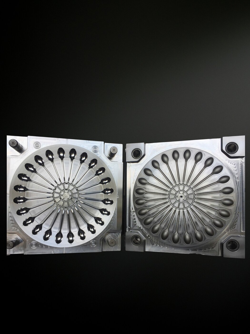 24-cavity spoon mold