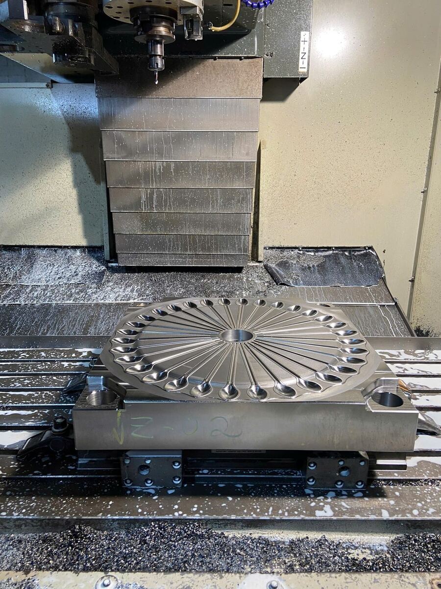 High-precision CNC machining